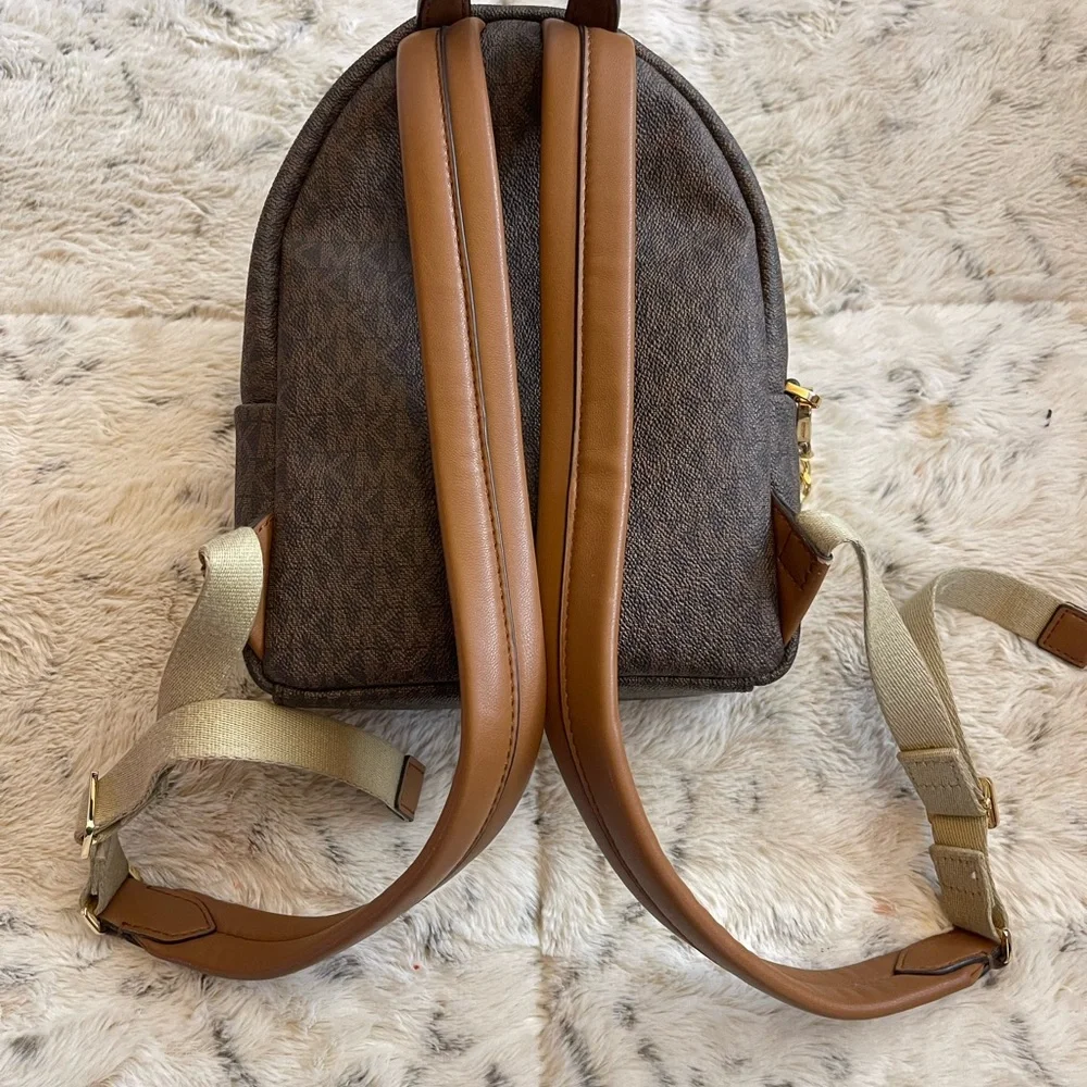 Michael Kors Brown Mini Backpack - Picture 2 of 5